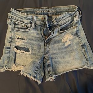 american eagle jean shorts